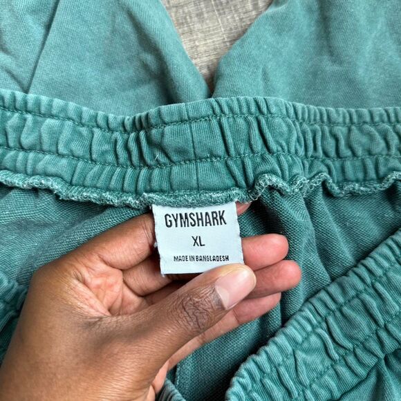 Gymshark Teal Collegiate Joggers Sweatpants Size XL - Picture 6 of 6